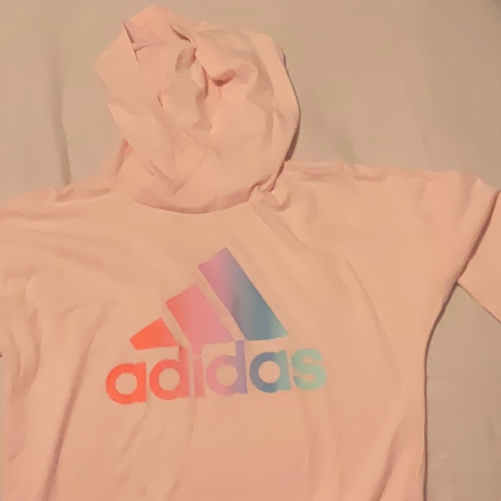 Long sleeve pink girls thin hoodie